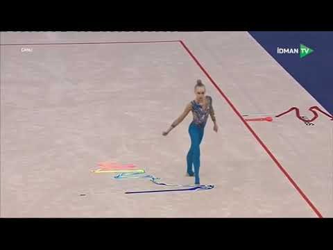 Viktoriia Onopriienko Ribbon AA 20,850 - World Cup Baku 2021