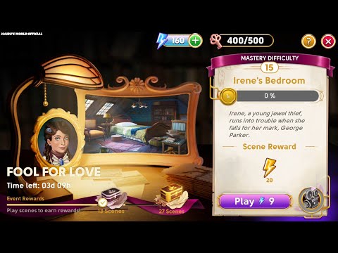 June's Journey Secrets 24R Scene 15 Irene's Bedroom Word Mode 4K ULTRA HD