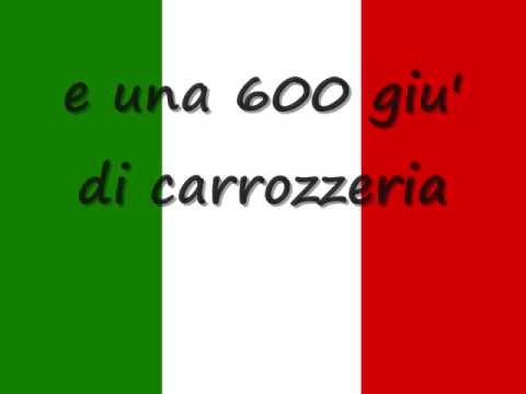 L'italiano ( l asciatemi cantare  ) Toto Cotugno - lyrics