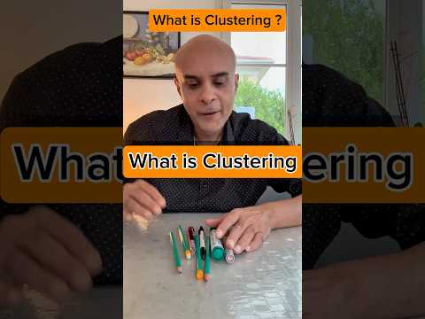 What is Clustering ?  #datascience #dataanlysis #cluster