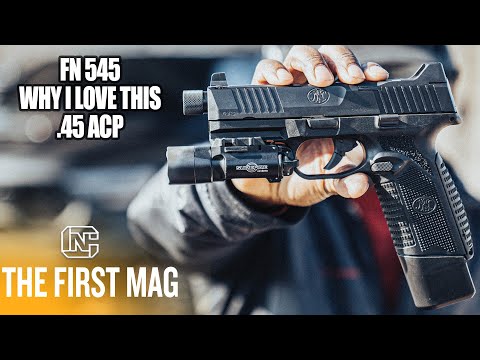 Why This Might Be The Best Shooting .45 ACP Handgun I've Ever Shot - FN 545 Tactical