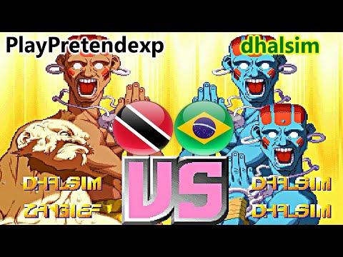 X-Men Vs. Street Fighter - PlayPretendexp vs dhalsim