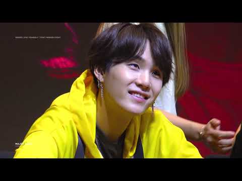 180603 LOVE YOURSELF ‘TEAR' FANSIGN EVENT - SUGA FOCUS