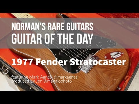Norman's Rare Guitars - Guitar of the Day: 1977 Fender Stratocaster