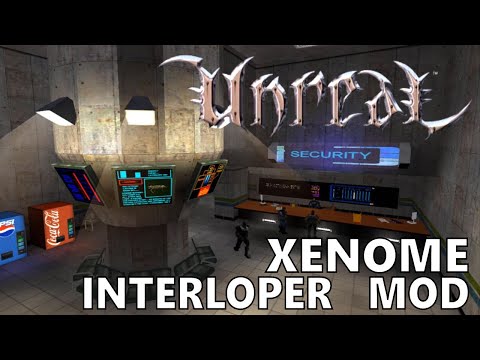UNREAL Xenome Interloper MOD Gameplay