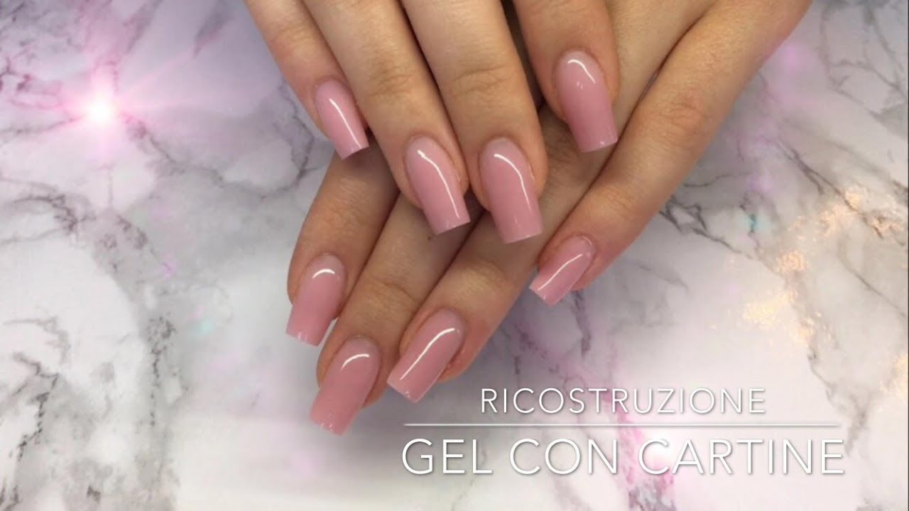 Ricostruzione in Gel con Cartine - Crispynails ♡
