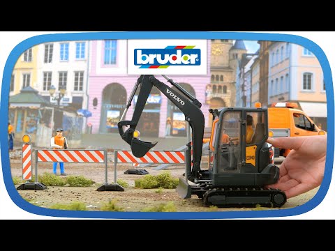 VOLVO ECR40 -- 02465 -- BRUDER Spielwaren