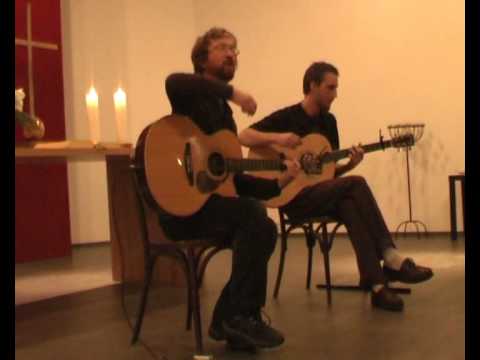 Niall Connolly mit David Rynhart (7. December 2008 - Konzert Zugabe)