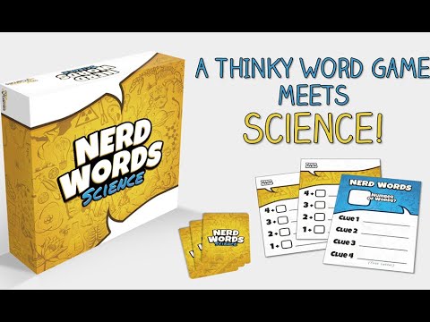 Nerd Words Science Board Game Review