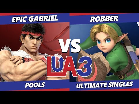 LEVELUP Arena 3 - Epic_Gabriel (Roy, Ryu) Vs. Robber (Young Link) SSBU Ultimate Tournament