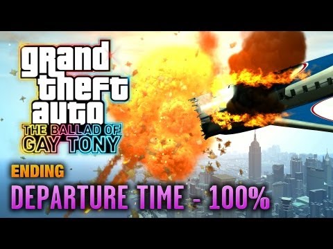 GTA: The Ballad of Gay Tony - Ending / Final Mission - Departure Time [100%] (1080p)