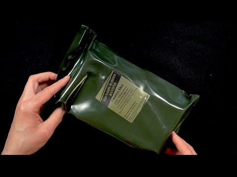 ASMR Unboxing Lithuanian Military MRE