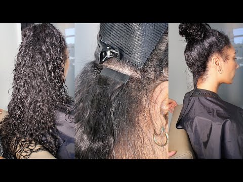 Tape Ins on Naturally Curly Hair | CURLSQUEEN