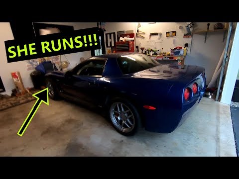C5 Z06 Corvette Smokes No More! How To Install An LS Engine