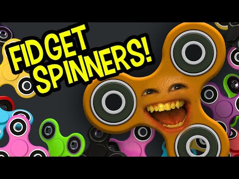 迷惑なオレンジ - フィジェットスピナーのエピソード (Annoying Orange - Fidget Spinner Episodes!)