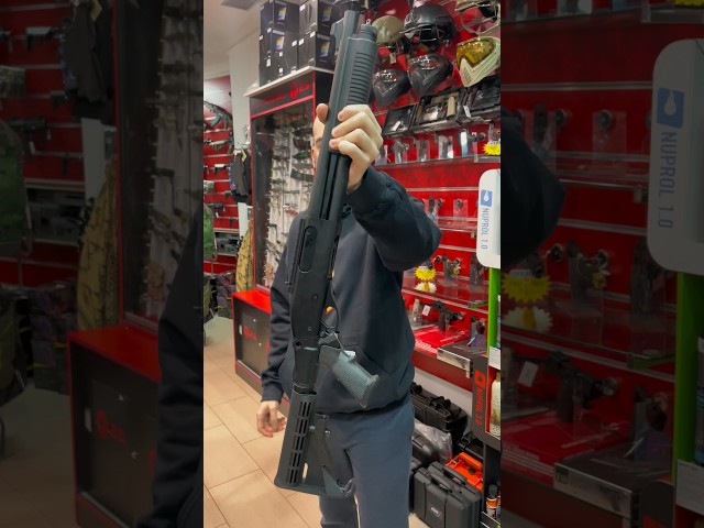 Vídeo relacionado con Escopeta de Airsoft de Muelle M401 con Hop up Ajustable, Marca Double Eagle, de ABS con Cargador de 18 Bolas de Capacidad, Potencia 330 fps o 1 Julio, compacta, 540 mm y 735 g, Calibre 6 mm