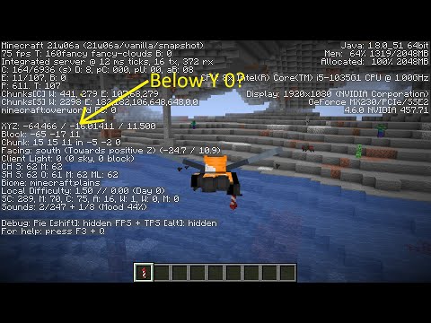 OrangeCowPlayz - Minecraft has new cave generation!