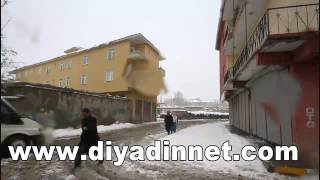 preview picture of video 'Diyadin'de Kar Yağışı - 13 Nisan 2015'