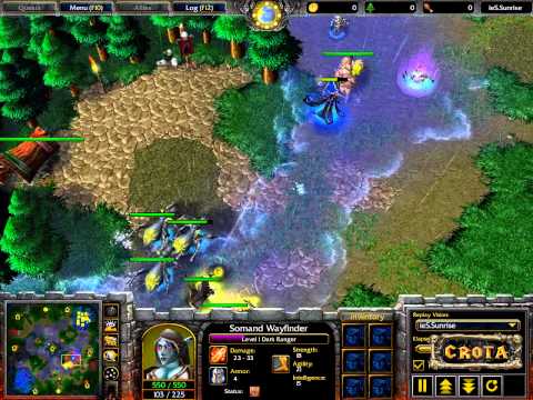 Wan (UD) vs HLAoo (UD) - G3 - WarCraft 3 - WC448