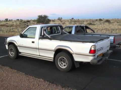 Isuzu KB320 V6 VS Nissan 3.3 V6 warmgemaak 2nd run
