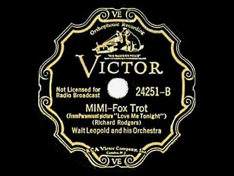 1933 Walt Leopold - Mimi (instrumental)