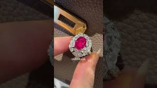 ❤️🔥💎✨ 𝟐.𝟎𝟓𝐜𝐭 𝐁𝐮𝐫𝐦𝐞𝐬𝐞 𝐍𝐨 𝐇𝐞𝐚𝐭 𝐏𝐢𝐠𝐞𝐨𝐧 𝐁𝐥𝐨𝐨𝐝 𝐑𝐮𝐛𝐲 𝐑𝐢𝐧𝐠 #burmeseruby #burmaruby #rubyring