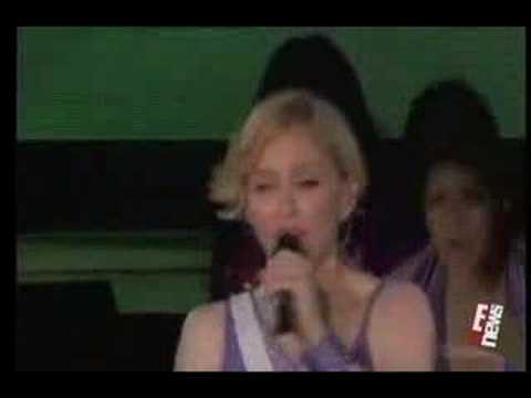 Madonna Dresses like ABBA!!