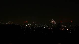 Illegal Fireworks in 4K HD over Los Angeles neighborhood (4th of July 2019).