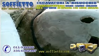 preview picture of video 'www. soffietto .com Escavatore a risucchio TORINO - Archeologia - cella romana Porta Palazzo.mpg'