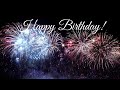 Birthday Fireworks Happy Birthday To You Birthday Song Whatsapp Status Full HD