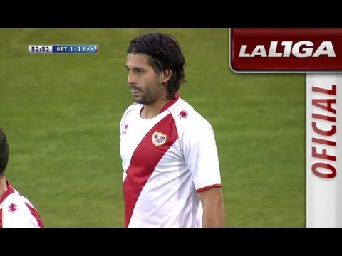 Gol de Chori Domínguez (1-1) en el Getafe CF - Rayo Vallecano - HD
