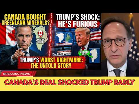 Trump Froze on Live TV After Learning Canada Bought Greenland’s Mineral Rights