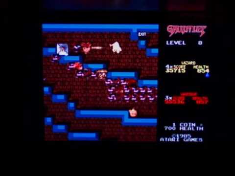Gauntlet 2-P Arcade Gameplay