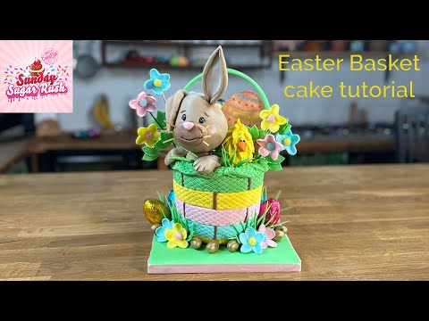 How to make an Easter Basket cake tutorial LIVE | Interview Benny Rivera | Top Tips CakeFlix video