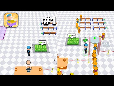 Airport Rush 3D - New Release - Hyper Hybrid Casual - Gameplay Walkthrough (iOS & Android) - YouTube