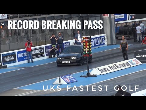 GOLVO Smashing UK Golf 1/4 Mile Record - 8.82 @ 162mph - 2023 Season Highlight