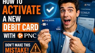 How to activate a new debit card with PNC