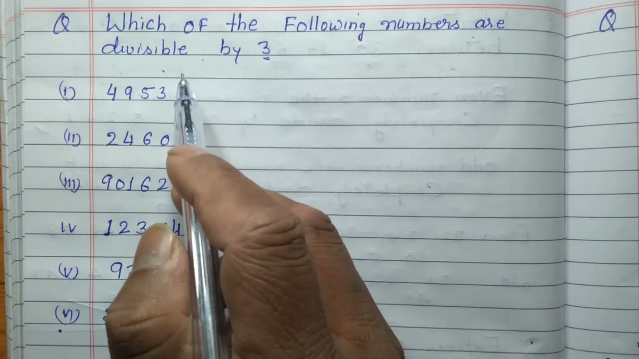 Which of the following is divisible by 3 but not by 6?