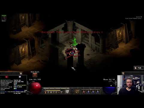 Diablo 2 - Hell Hardcore Paladin to UBERS !guides !VOD