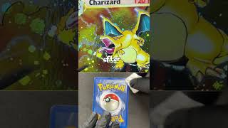 Charizard Transformation! Let's see what PSA has to say about this card 🔥 #shorts #pokemon