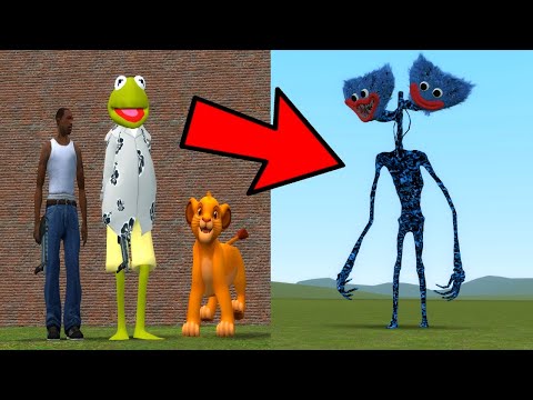 HUGGY + SIRENHEAD = HUGGYHEAD!? (NEW NPC)