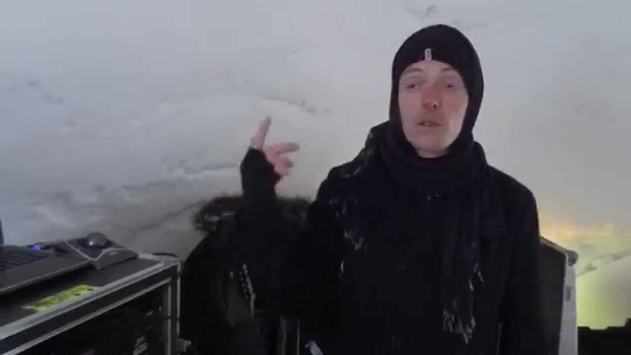 Tesseract's Amos Williams on the challenges of their Lapland ice gig - YouTube