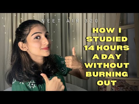 How to Study Without Burnout? Study Smart, Not Burnt | Swathi Chola | NEET 2026