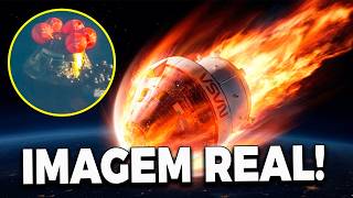 CENAS BIZARRAS! VEJO O MOMENTO QUE ARTEMIS II VOLTA DA LUA EM FORMA DE METEORO!