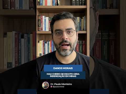 Mau cheiro de esgoto gera indenização em Minas