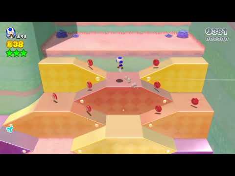 Super Mario 3D World (Switch) 2-5 Itemless Speedrun - Time: 26 (Former WR)