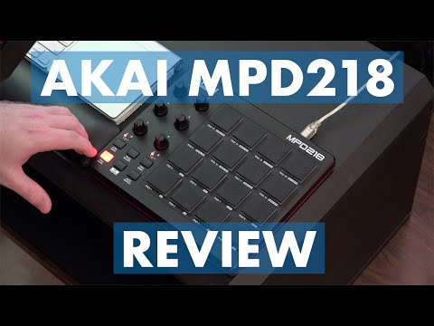 Akai MPD218 Review