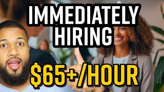 2 Hiring Immediately Work-From-Home Jobs | Remote Work From Home Jobs 2025