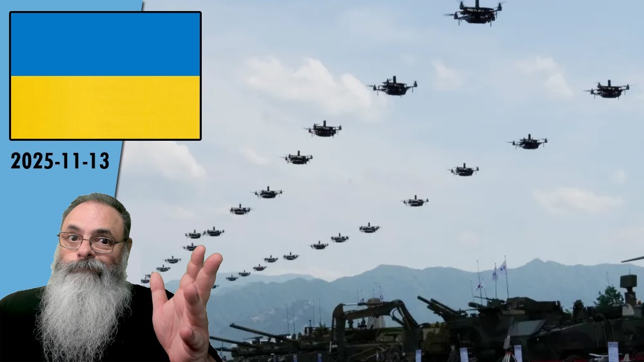 #Ucrânia 2025-11-13: UCRÂNIA LANÇA projeto de PAREDE de DRONES para MINAR os CÉUS contra RUSSOS