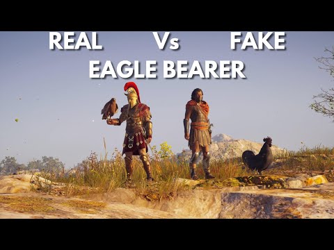 Real Vs Fake Eagle Bearer There Can be Only One | Assassins Creed Odyssey